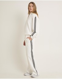 Subtitled - Sports Stripe Fleece
