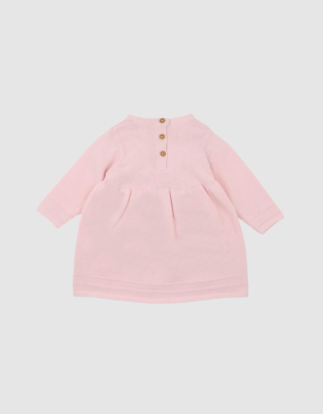 Bebe by Minihaha - Charlie Organic Hand Embroidered Knit Dress - Babies