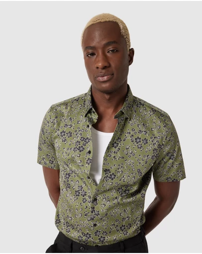 Politix - Floral Button-up Shirt