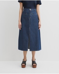 Country Road - Split Midi Skirt