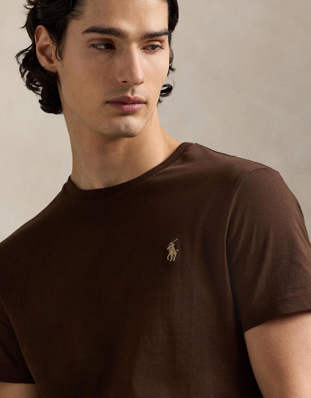 Polo Ralph Lauren - Custom Slim Fit Jersey Crewneck T-Shirt