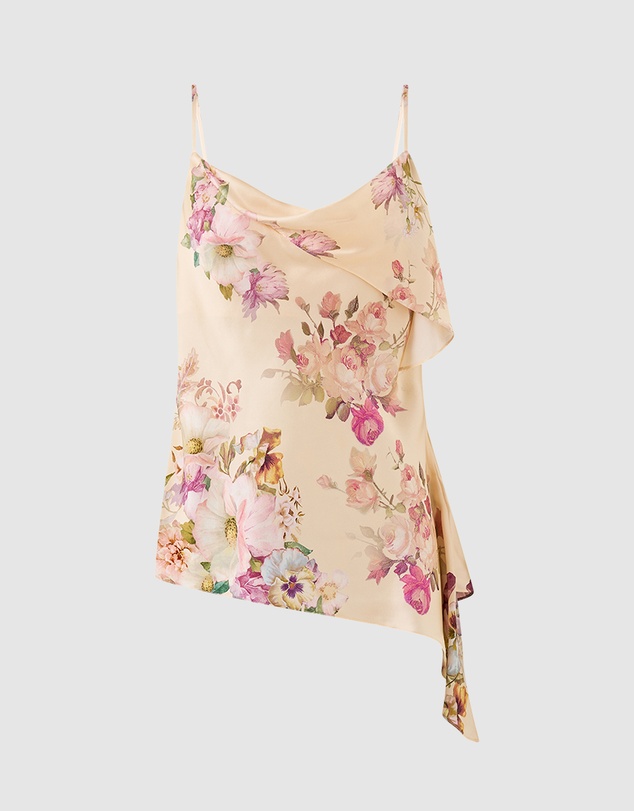 Camilla - Asymmetric Draped Top