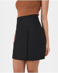 Forcast - Nia Mini Linen Skirt