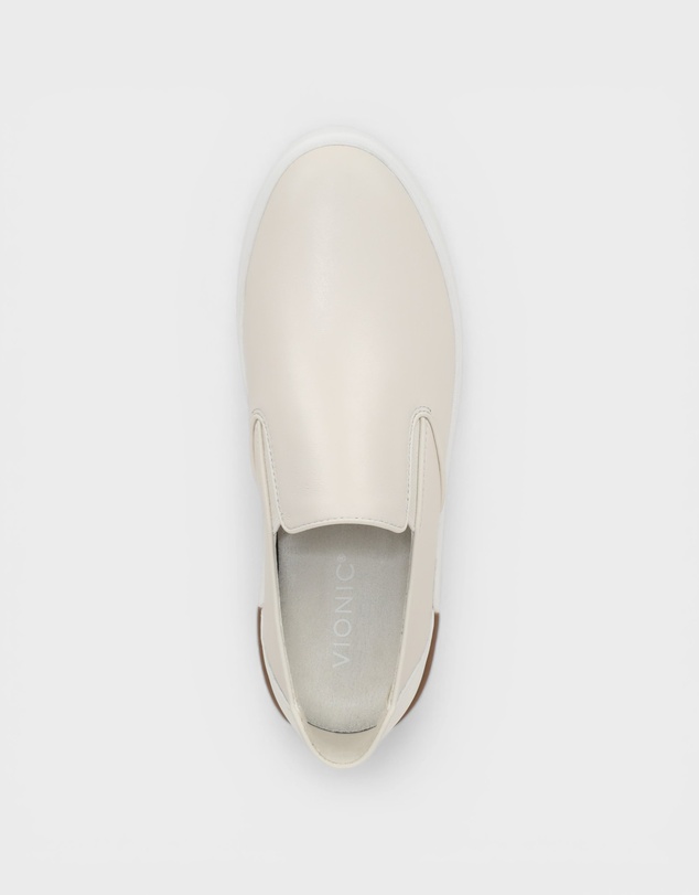 Vionic - Kearny 2.0 Platform Slip-On Sneaker - Ivory
