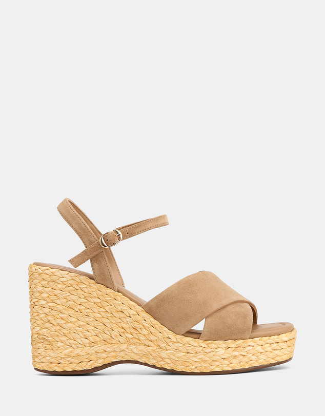 Wittner - West Suede Leather Espardrille Wedge Sandals