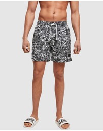 Urban Classics - Pattern Swim Shorts