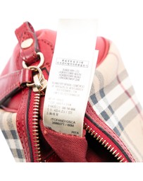 Pre-Loved by Azura Reborn - Pre-Loved Mini Haymarket Check Coated Canvas Blaze Crossbody