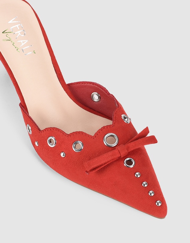 Verali - Ziggy Point Toe Kitten Heels