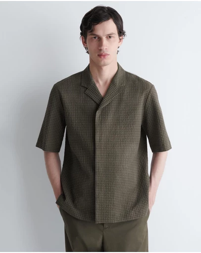 COS - Seersucker Resort Shirt