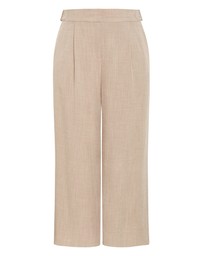 City Chic - Alana Wide Leg Pant - latte
