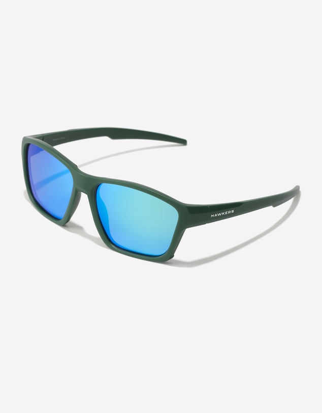 Hawkers Co - HAWKERS Shark - Polarized Teal Blue Chrome Sunglasses for Men