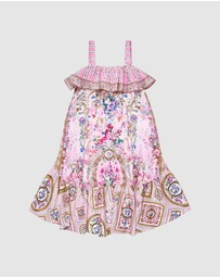 Camilla - Wide Strap High Low Dress - Kids-Teens