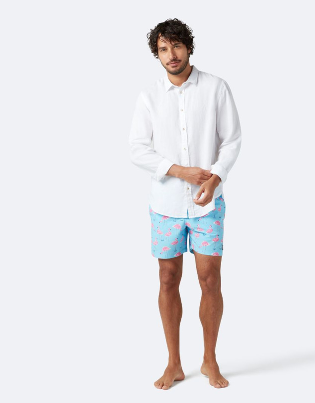 Tom & Teddy - Flamingo Swim Shorts
