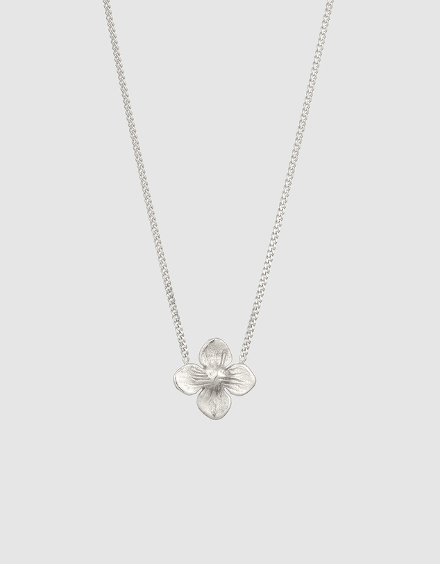Elli Jewelry - Necklace Pearl Flower 925 Sterling Silver