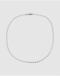Kuzzoi - ICONIC EXCLUSIVE - Ball Chain Necklace in 925 Sterling Silver