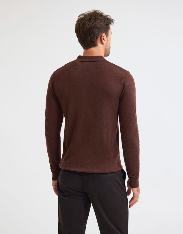 Oxford - Blair Polo Collar Merino Knit