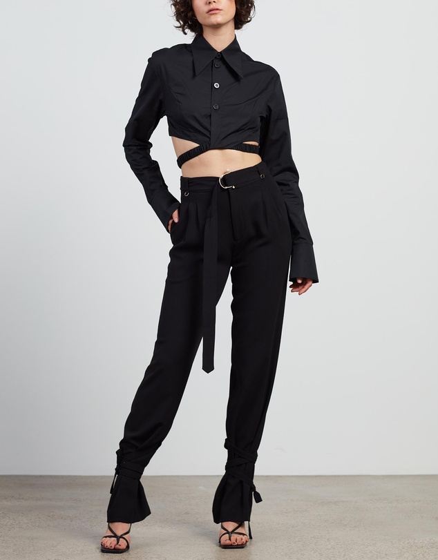 Nicola Finetti - Lily Elastic Belt Shirt