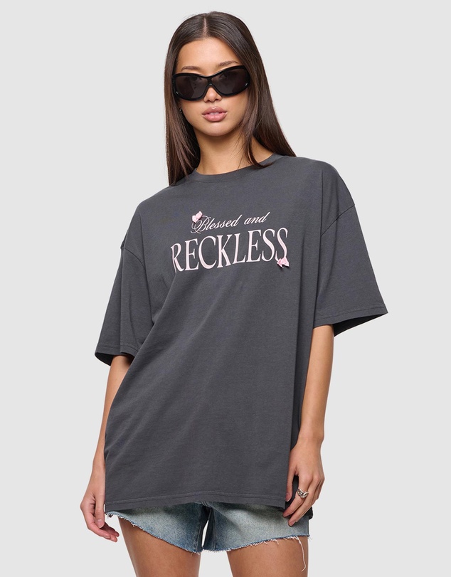 Abrand - Blessed Oversized Tee