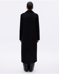 Minima Esenciales - Maren Brushed Wool Long Coat