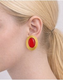 Izoa - Adeline Stud Earrings