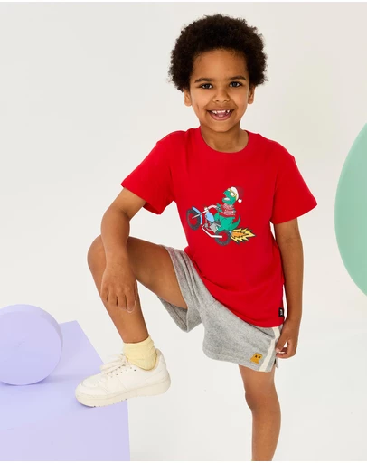 Rock Your Kid - Christmas Print Tee - Kids