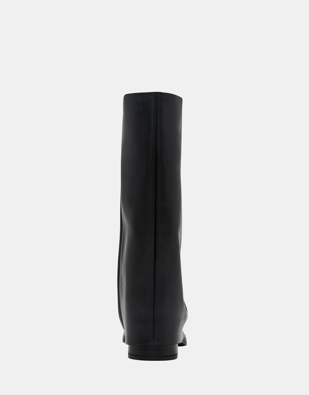 Steve Madden - Benton Black Leather Boots