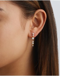 By Charlotte - Forever Yours Drop Earrings