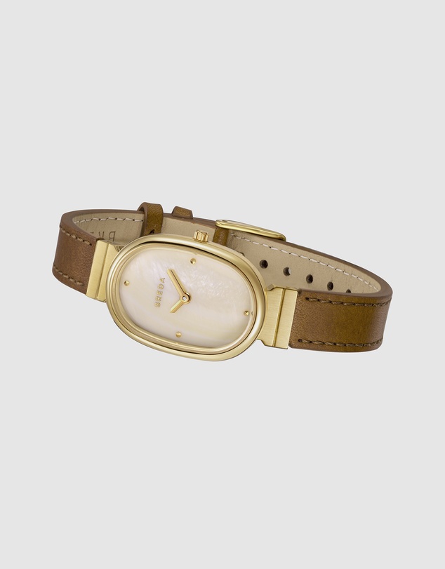 Breda - Jane 1764a Leather Band Watch, 23mm