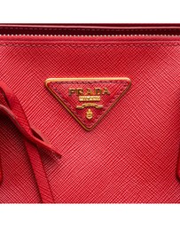 Pre-Loved by Azura Reborn - Pre-Loved Large Saffiano Lux Galleria Double Zip Satchel