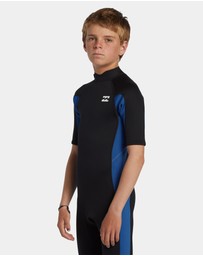 Billabong - Boys 8-14 2/2 Foil Back Zip Springsuit