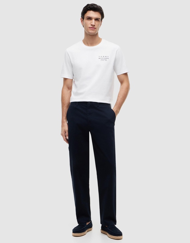 Tommy Hilfiger - Wavy Flag Back Graphic Jersey T-Shirt