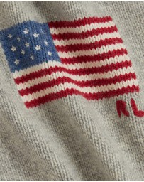 Polo Ralph Lauren - Flag Knit Wool-Blend Scarf