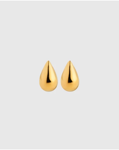 Najo - Liora Yellow Gold Stud Earring