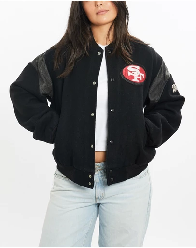 Vintage by The Real Deal - Pre Loved - Vintage 90s NFL San Francisco 49ers Varsity Jacket