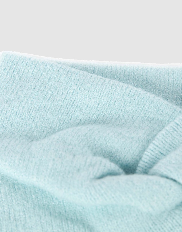 Max Alexander - European Made Light Blue Wool Headband