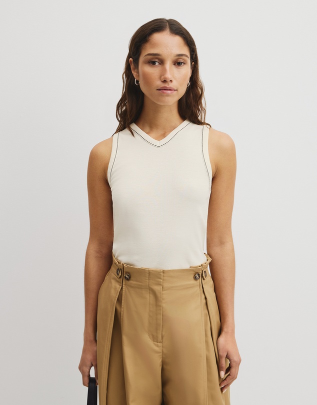Country Road - Contrast Stitch Tank