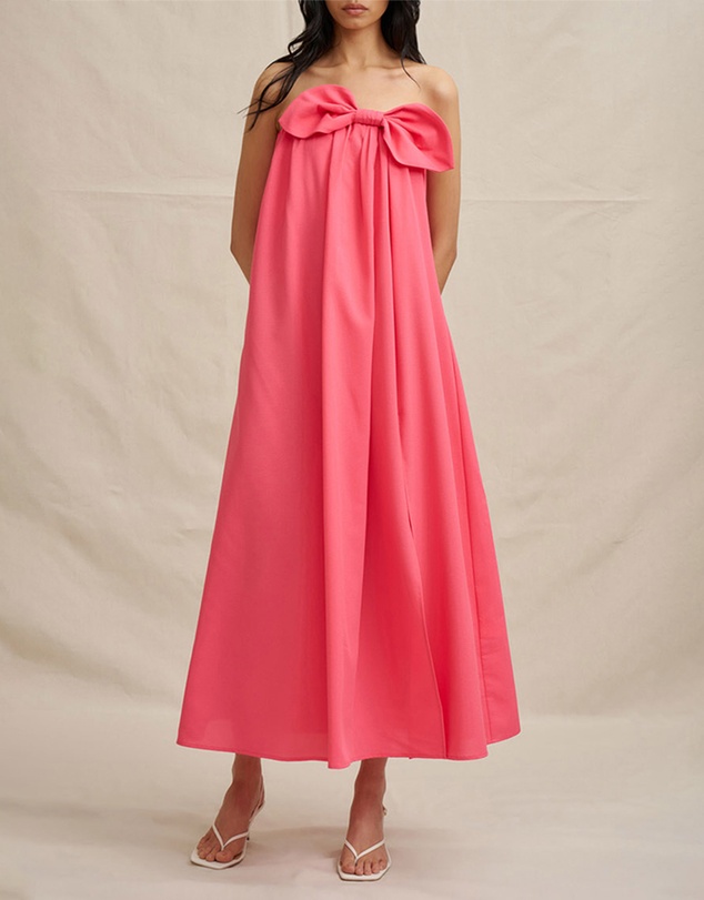 BY JOHNNY. - Sabrina Strapless Maxi Dress