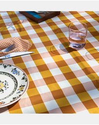 Basil Bangs - Indoor Outdoor Tablecloth