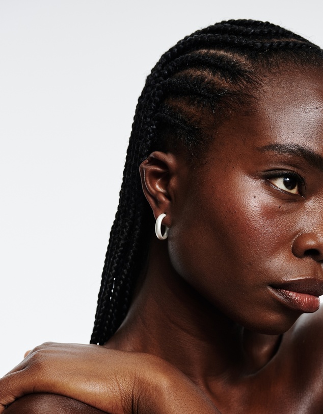 Sunday Stephens - Frosted Hoop Earrings