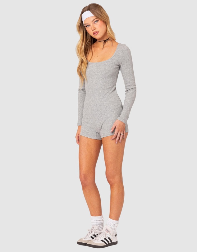 EDIKTED - Nolan Open Back Romper