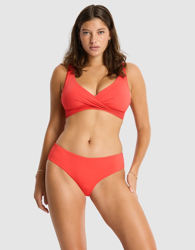 Sea Level Australia - Essentials Edit Cross Front Multifit Bra Top