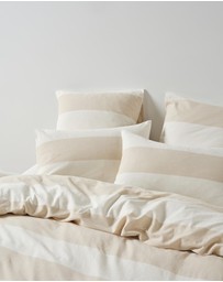 Linen House - Vintage Wide Stripe Quilt Cover Set