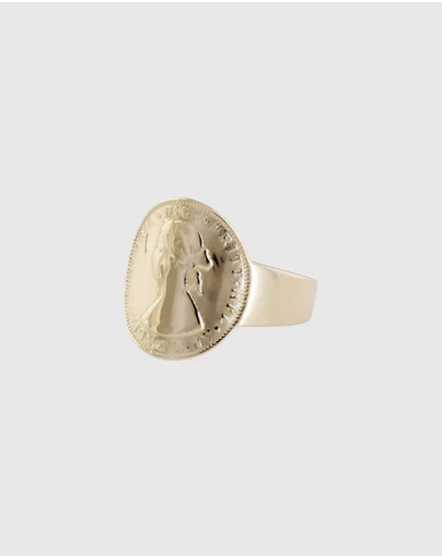 Von Treskow - Mini Curved Coin Ring
