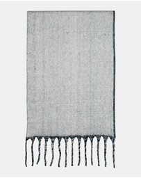 Morgan & Taylor - Hannah Reversible Scarf in Navy Blue