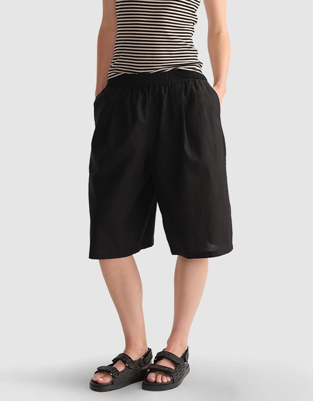 Decjuba - D-Luxe Linen Blend Bermuda