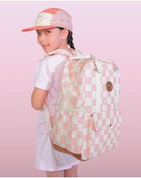 Crywolf - KNAPSACK Pink Check