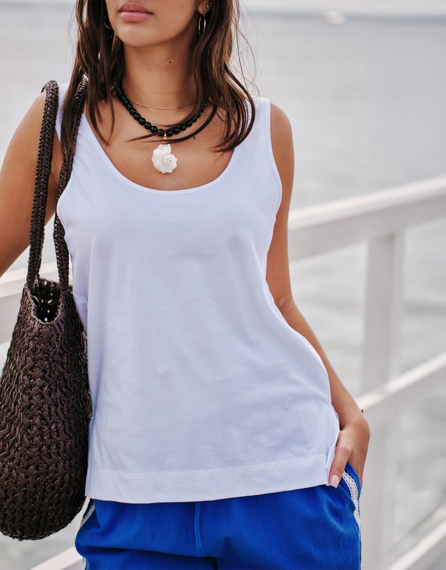 Ceres Life - Bloom Slouchy Scoop Tank