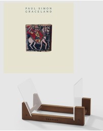 Sony Music - Paul Simon Graceland Vinyl Album & Crosley Record Storage Display Stand