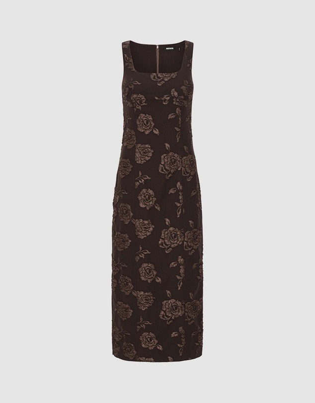 ROTATE - Jacquard Sleeveless Dress