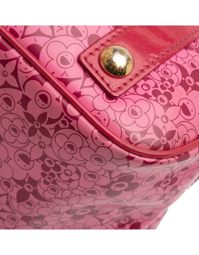Pre-Loved by Azura Reborn - Pre-Loved Takashi Murakami Coated Canvas Cosmic Blossom Tote PM